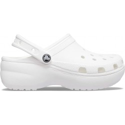 CROCS - Women's Classic Platform Clog - White