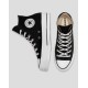 CONVERSE- Womens Chuck Taylor All Star Canvas Lift High Top Black