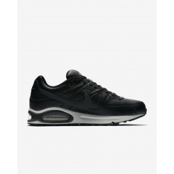 NIKE- AIR MAX COMMAND LEATHER SPORT SHOES MEN BLACK 749760001