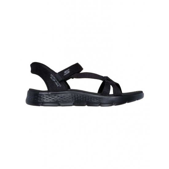 SKECHERS - WOMEN Slip-Ins Go Walk Flex Illuminate Sandal-141481/BBK