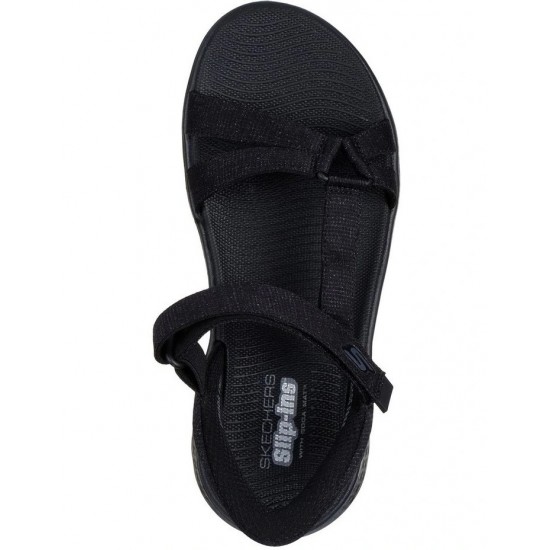 SKECHERS - WOMEN Slip-Ins Go Walk Flex Illuminate Sandal-141481/BBK