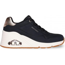 SKECHERS - WOMEN'S UNO Wedge-HI Steps 177520/BLK