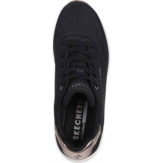 SKECHERS - WOMEN'S UNO Wedge-HI Steps 177520/BLK