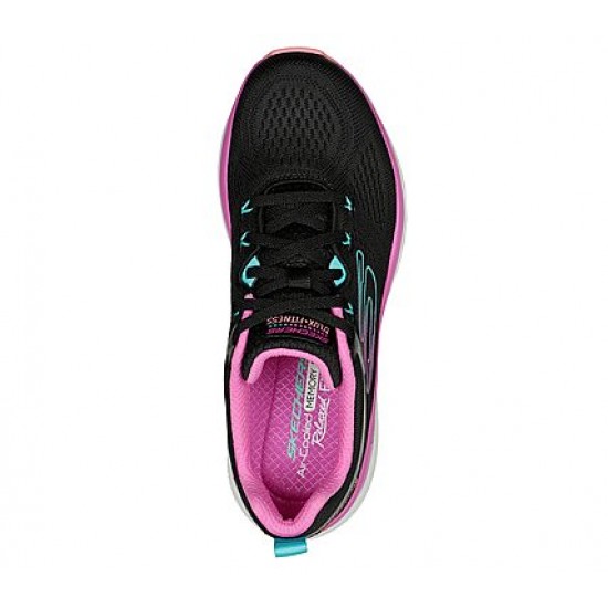 SKECHERS - WOMEN'S RELAXED FIT: D'LUX FITNESS - NEW MOXIE-149838/BKMT