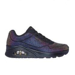 SKECHERS - WOMEN'S UNO DISCO RAVE - BLACK BLACK-155262/BBK