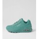 SKECHERS - WOMEN'S Uno Stand On Air Teal Sneakers - 73690/TEAL