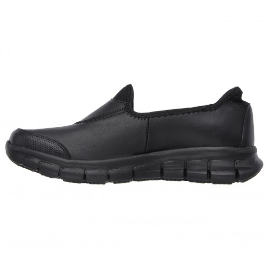 SKECHERS-WORK: RELAXED FIT - SURE TRACK - 76536 / BBK