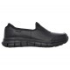 SKECHERS-WORK: RELAXED FIT - SURE TRACK - 76536 / BBK